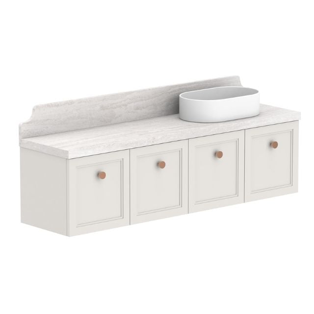 ADP Mabel Ensuite Wall Hung Vanity With Durasein Benchtop