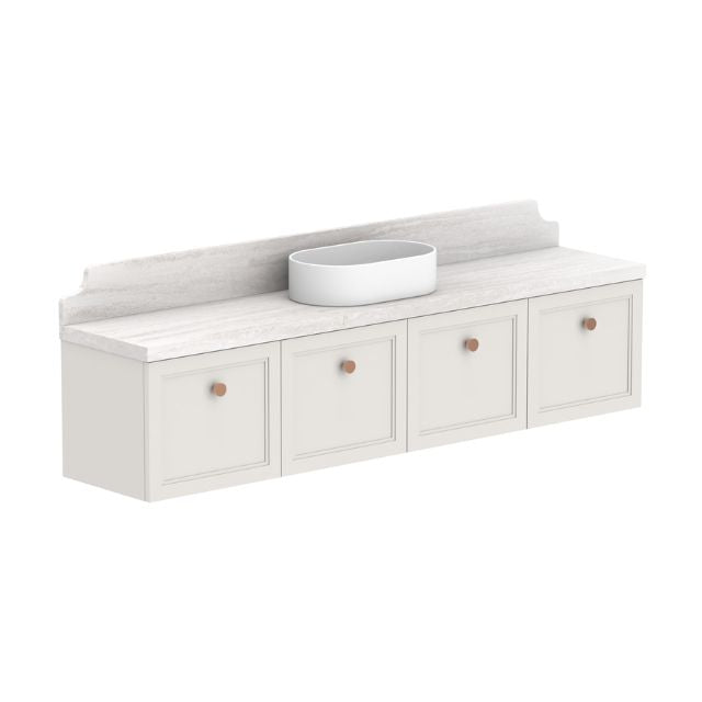 ADP Mabel Ensuite Wall Hung Vanity With Durasein Benchtop