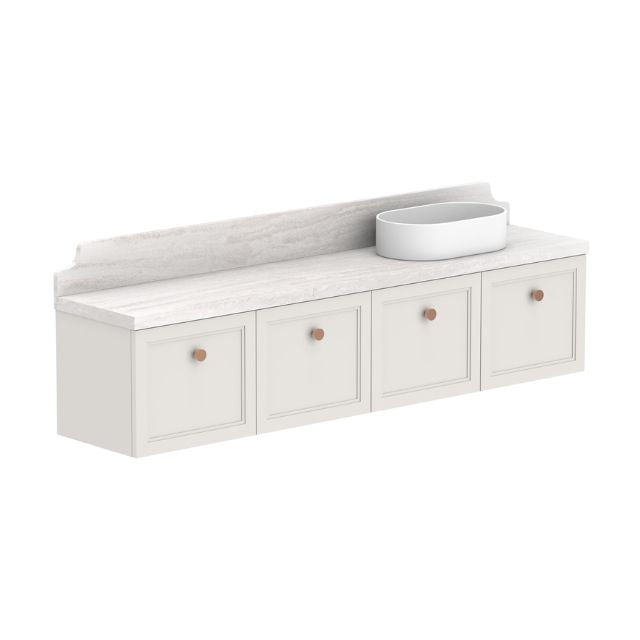 ADP Mabel Ensuite Wall Hung Vanity With Durasein Benchtop