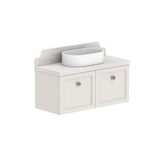 ADP Mabel Ensuite Wall Hung Vanity With Durasein Benchtop