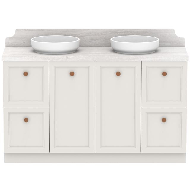 ADP Mabel Floor Standing Vanity With Cherry Pie Premium Solid Surface Benchtop