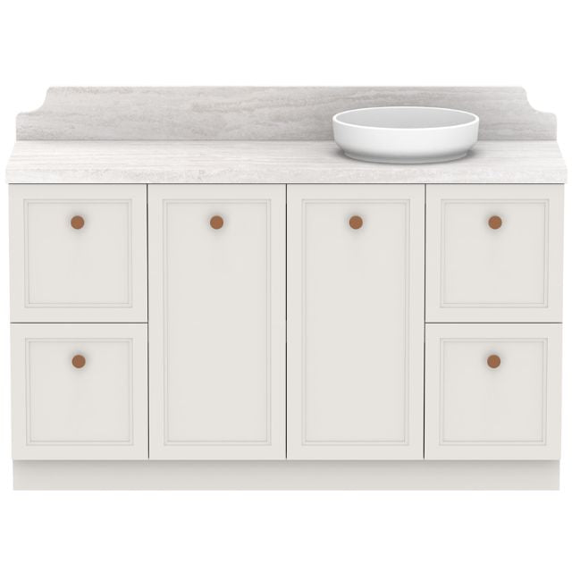 ADP Mabel Floor Standing Vanity With Cherry Pie Premium Solid Surface Benchtop