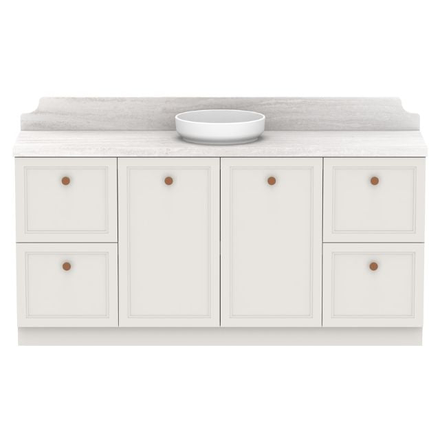 ADP Mabel Floor Standing Vanity With Cherry Pie Premium Solid Surface Benchtop