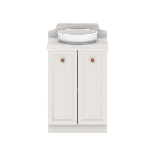 ADP Mabel Floor Standing Vanity With Cherry Pie Premium Solid Surface Benchtop