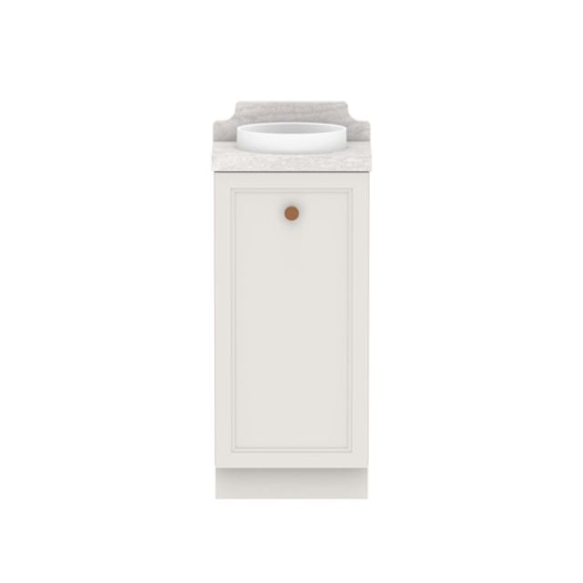 ADP Mabel Mini Freestanding Vanity with Cherry Pie Benchtop