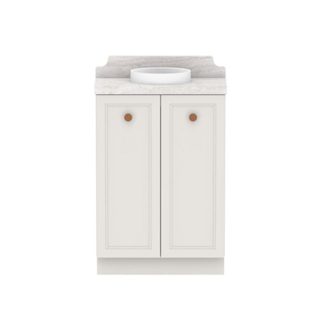 ADP Mabel Mini Freestanding Vanity with Cherry Pie Benchtop