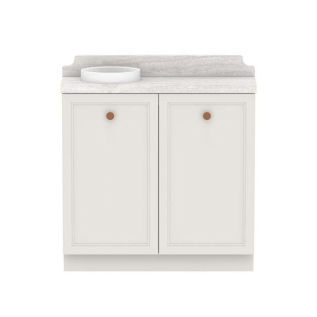 ADP Mabel Mini Freestanding Vanity with Cherry Pie Benchtop