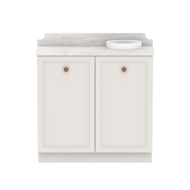 ADP Mabel Mini Freestanding Vanity with Cherry Pie Benchtop