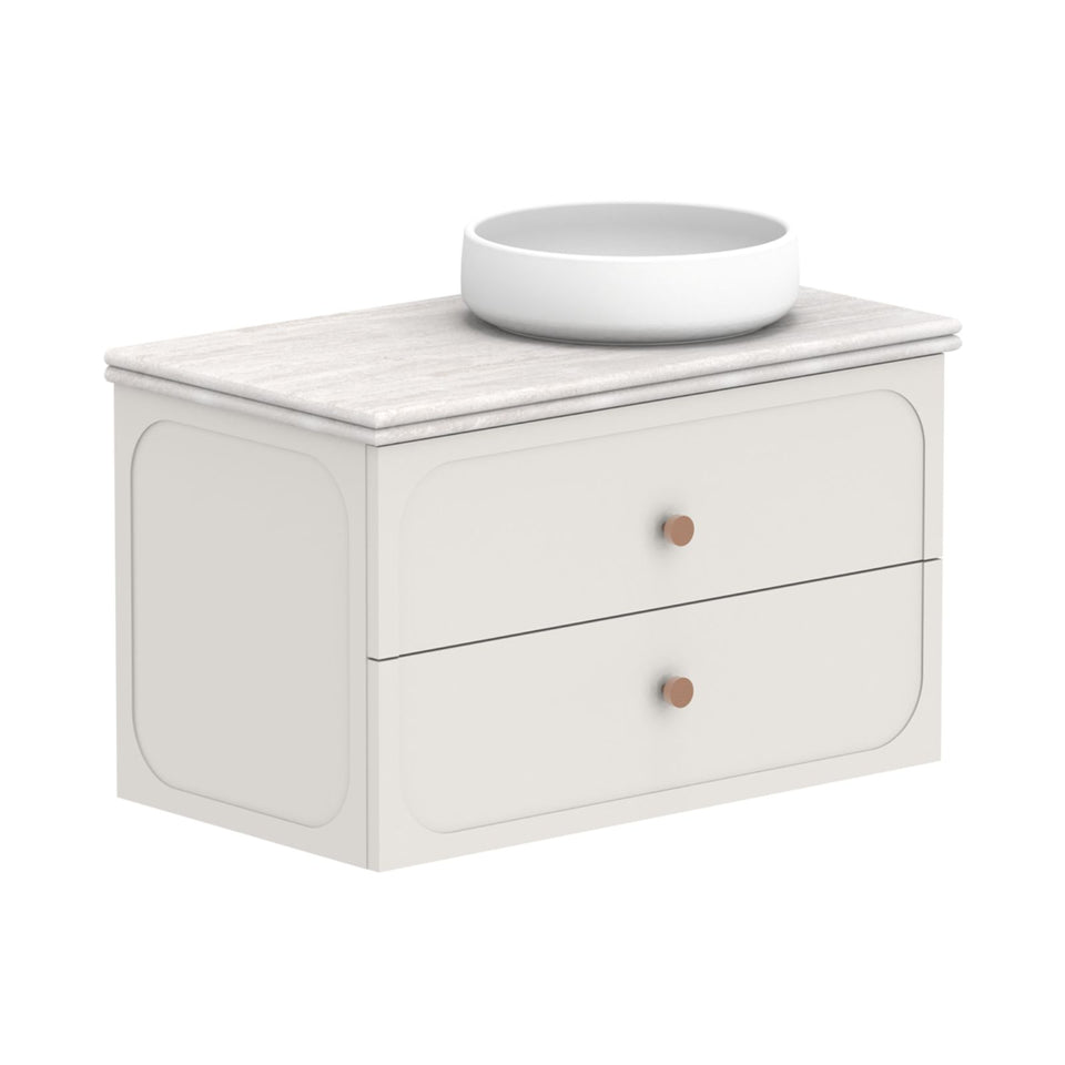 ADP Madden Wall Hung Vanity with Cherry Pie Benchtop