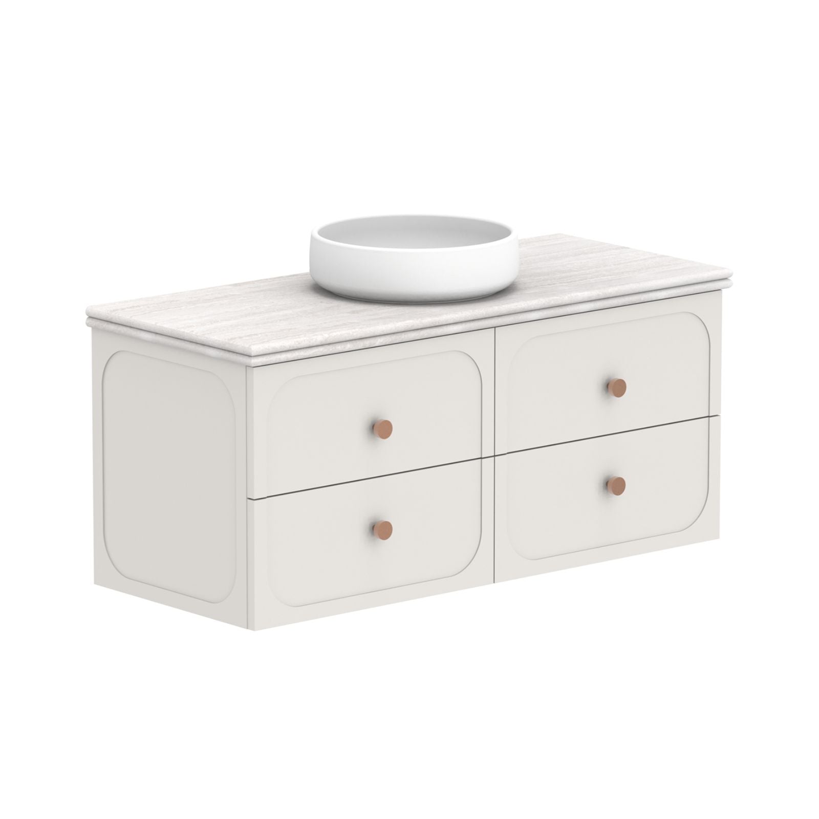 ADP Madden Wall Hung Vanity with Manor Cherry Pie Benchtop MADFAW1200WHCCP - The Blue Space