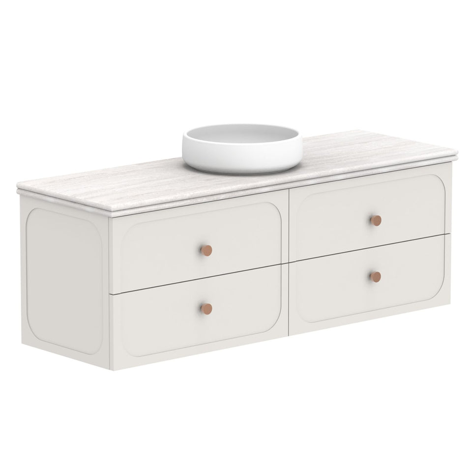 ADP Madden Wall Hung Vanity with Cherry Pie Benchtop