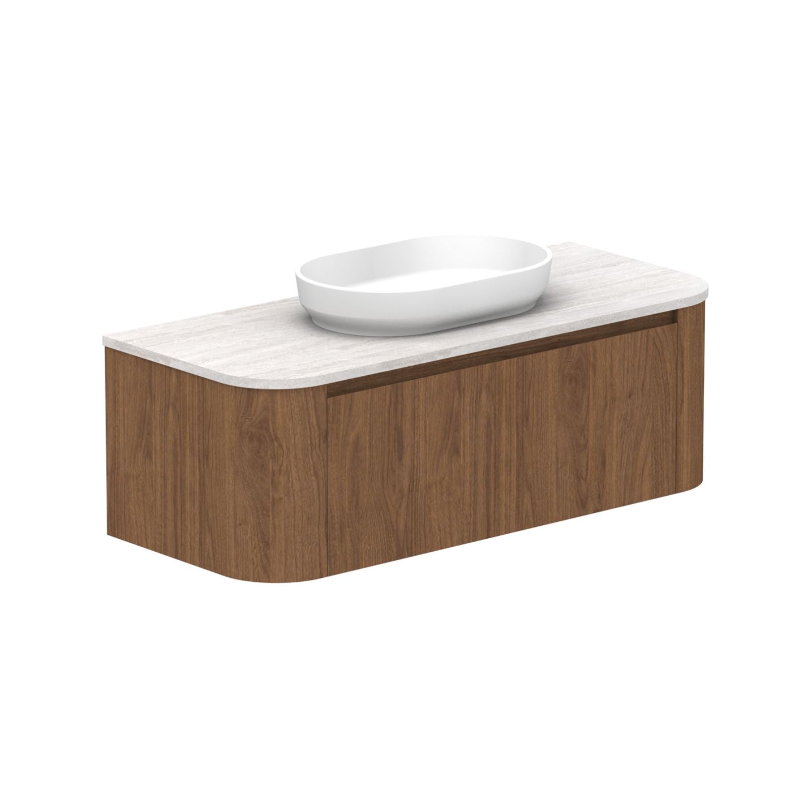 ADP Surry Wall Hung Vanity with Cherry Pie Benchtop SURFAS1200WHCCP - The Blue Space