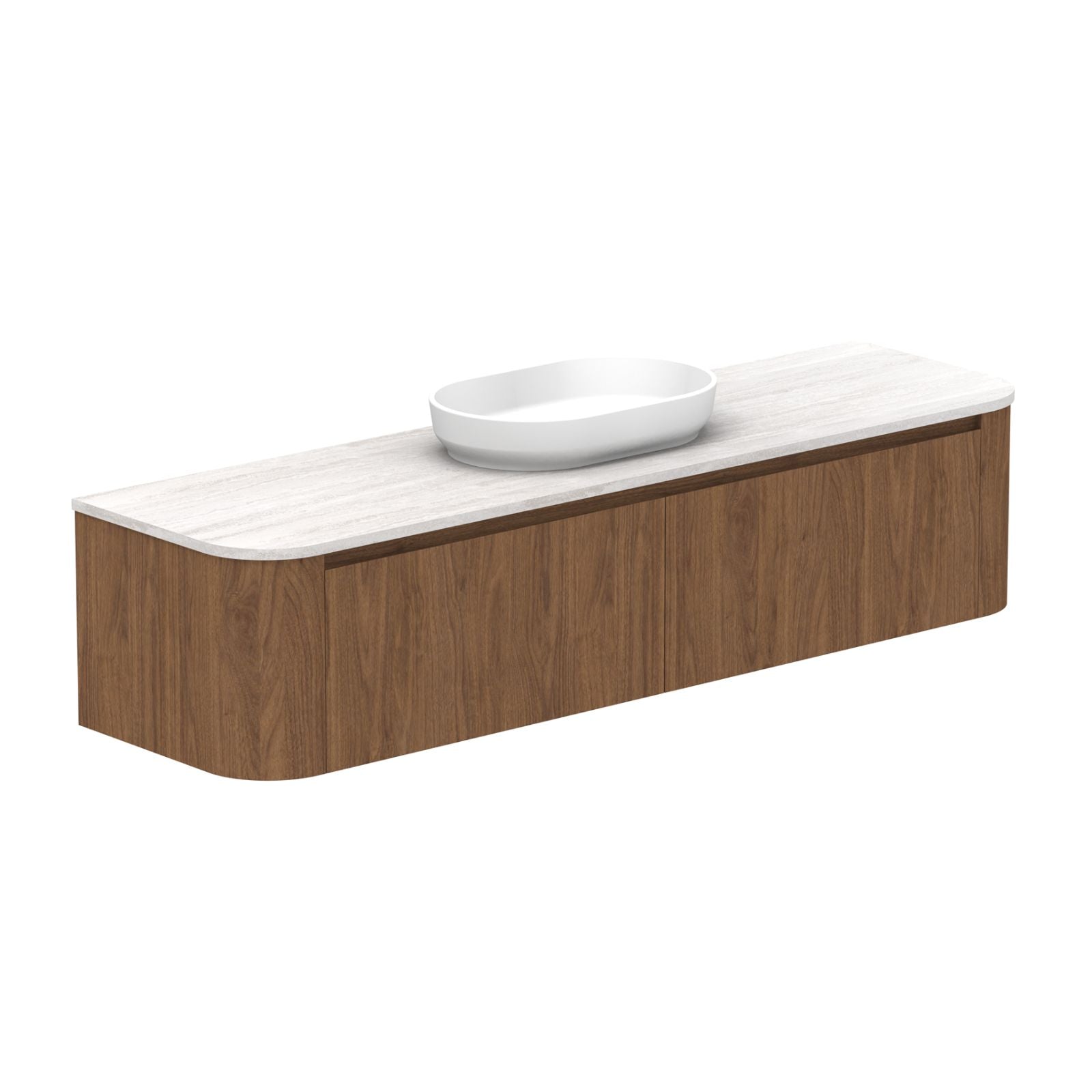 ADP Surry Wall Hung Vanity with Cherry Pie Benchtop SURFAS1800WHCCP - The Blue Space