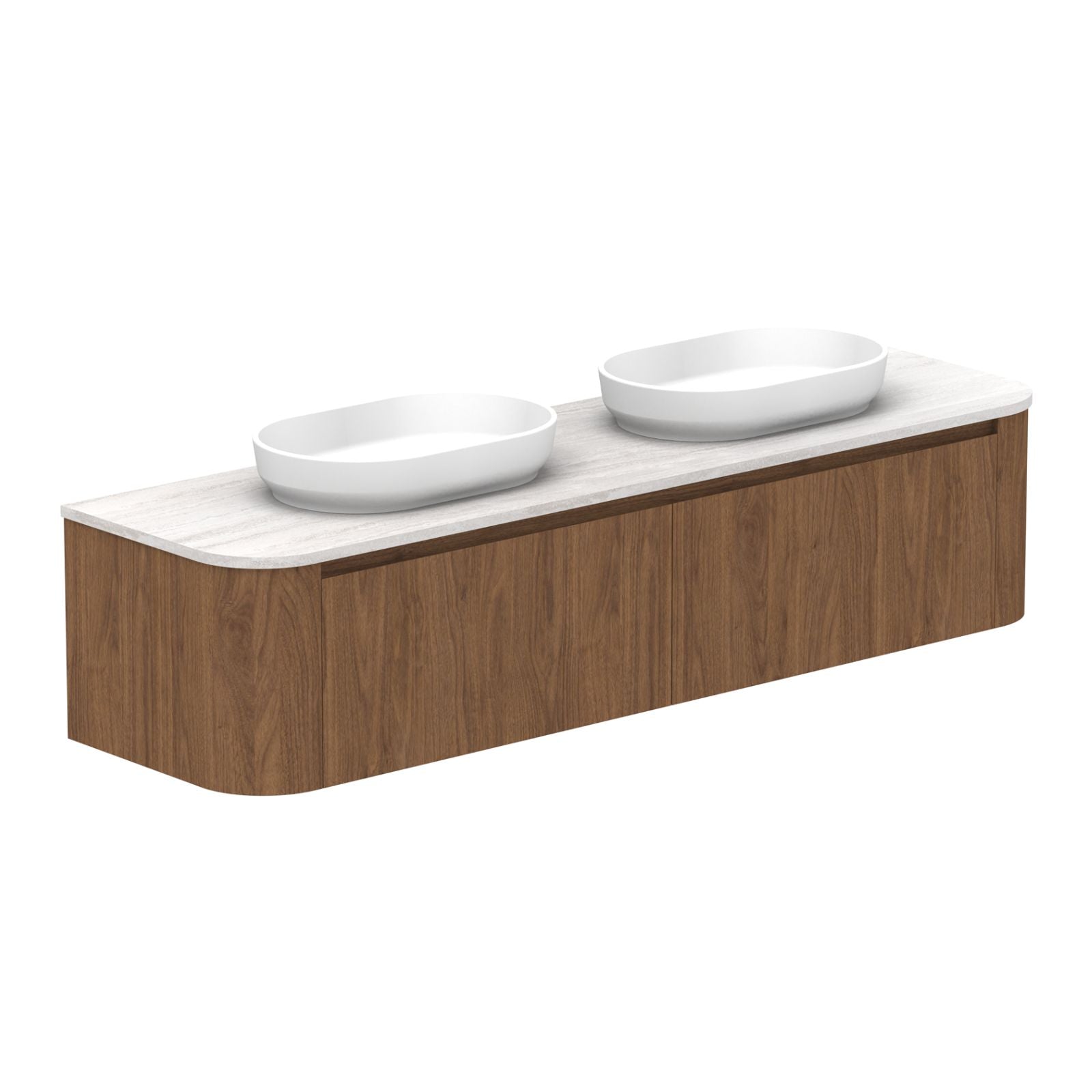 ADP Surry Wall Hung Vanity with Cherry Pie Benchtop SURFAS1800WHDCP - The Blue Space