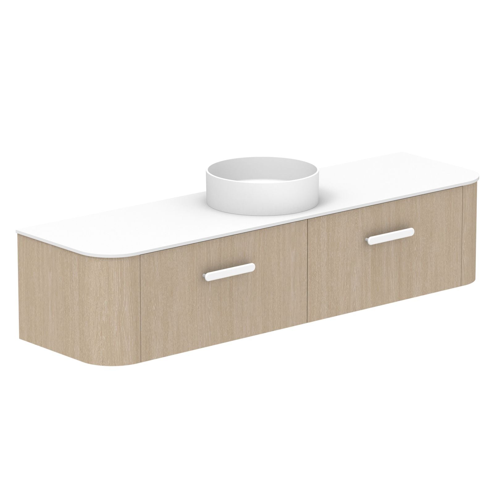 ADP Surry Wall Hung Vanity with Durasein Benchtop SURFAS1800WHCDU - The Blue Space