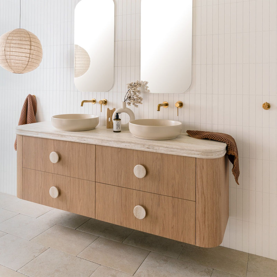 ADP Thea Wall Hung Vanity with Durasein Benchtop