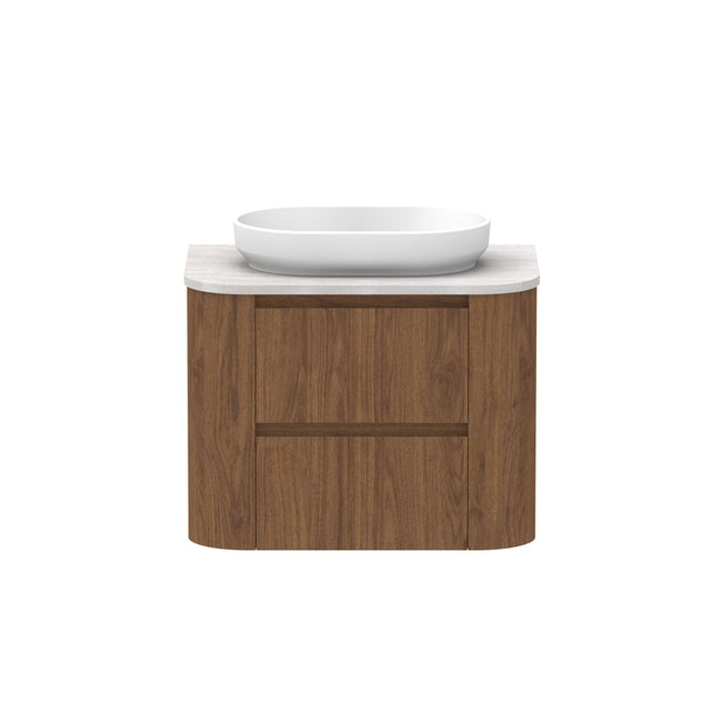 ADP Thea Wall Hung Vanity with Cherry Pie Benchtop