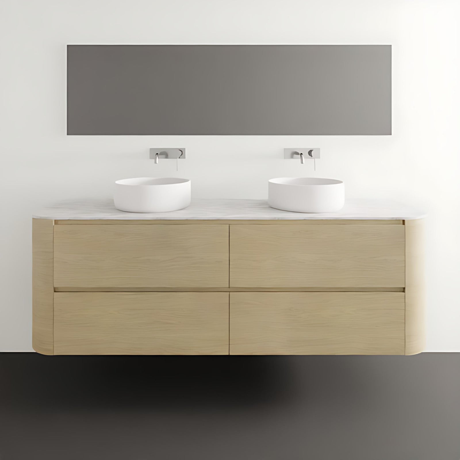 ADP Thea Wall Hung Vanity with Durasein Benchtop TEAFAW1800WHDCP - The Blue Space