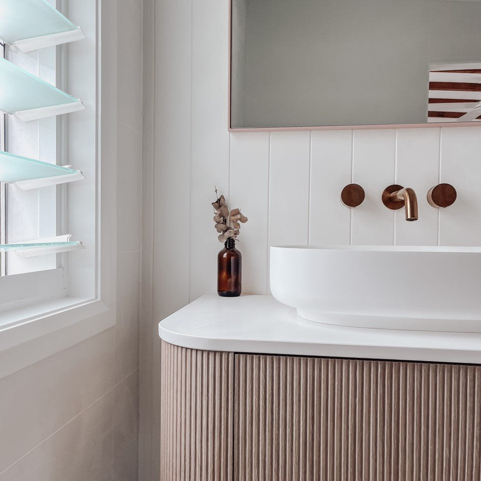 Lifestyle ADP Waverley Bathroom Wall Hung Vanity Single Bowl Cabinet - Sizes 600, 750, 900, 1200, 1500, 1800