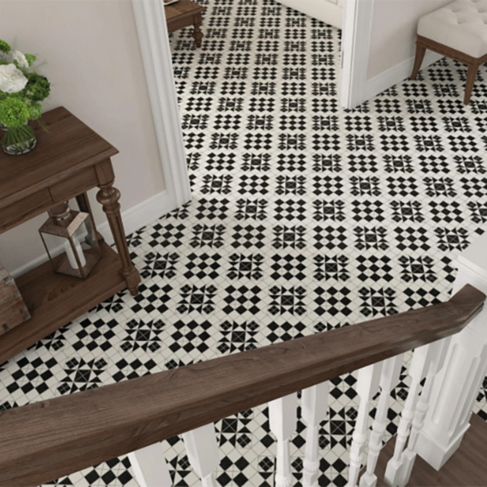 Alicante Brighton Matt Cushioned Edge Porcelain Tile 316x316mm