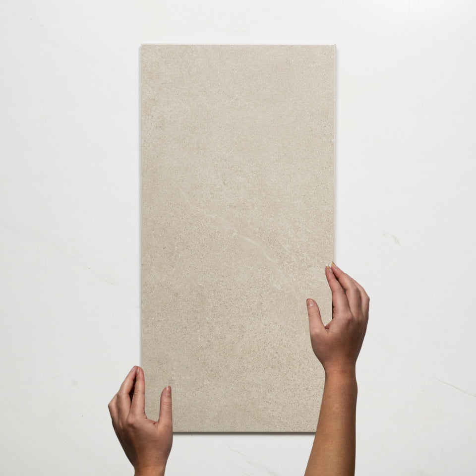 Ardenne Grey Travertine Look Porcelain Tile P4 300×600mm