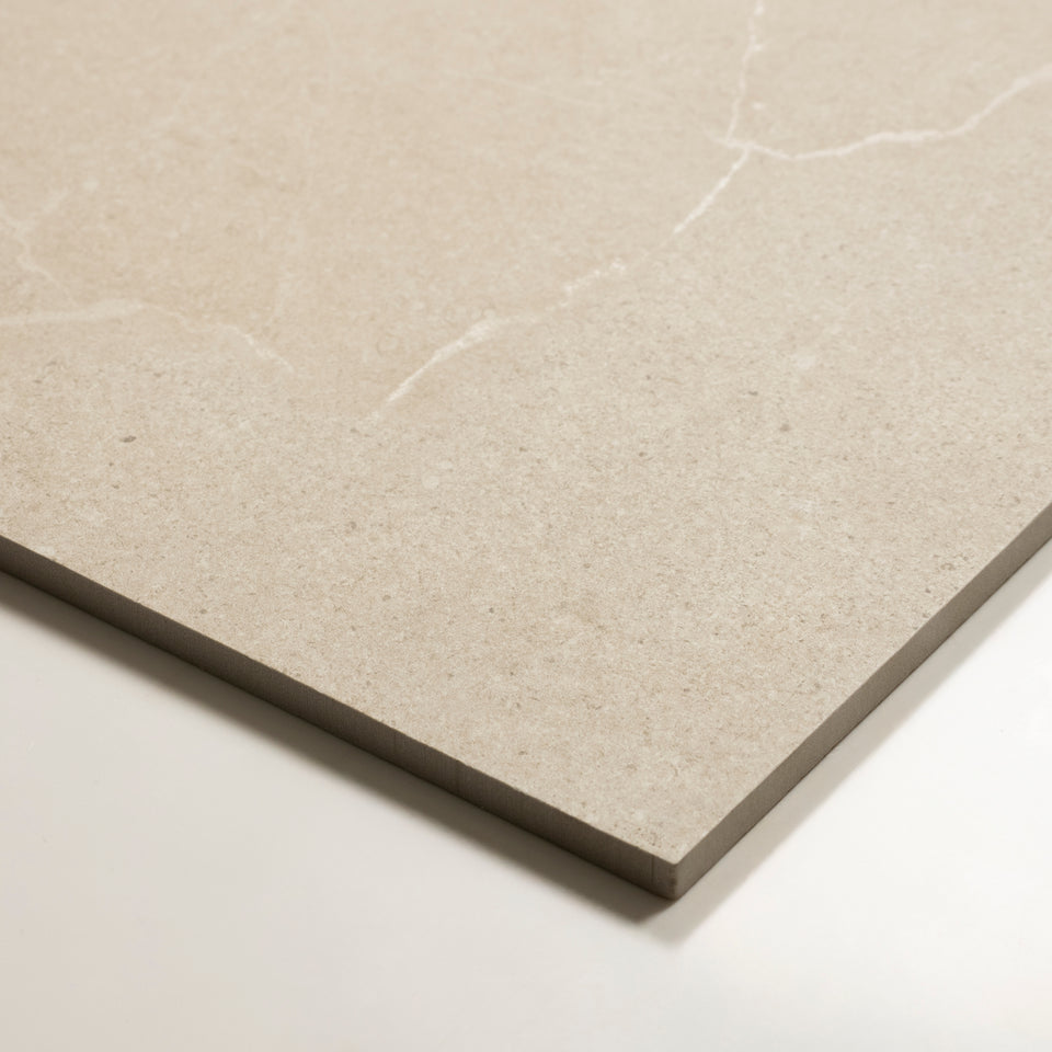Ardenne Grey Travertine Look Porcelain Tile P4 600×600mm