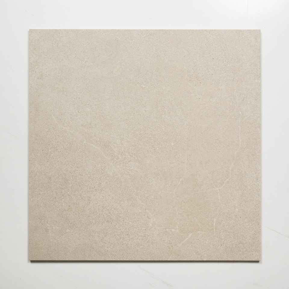 Ardenne Grey Travertine Look Porcelain Tile P4 600×600mm