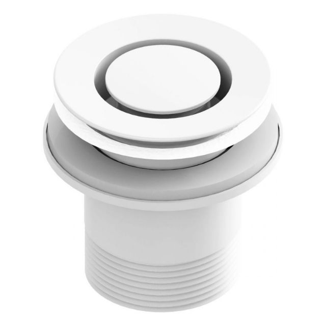 ART Australia Bath Pop Down® Plug and Waste with Overflow 40mm White 21812.11 - The Blue Space
