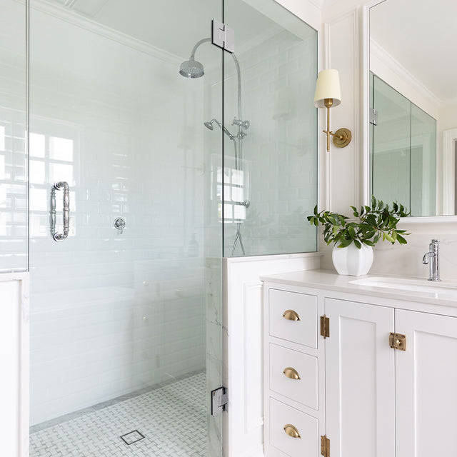 Lifestyle Bounty Brassware Bermuda Standard Floor Waste Tile Insert by Bounty Brassware - The Blue Space