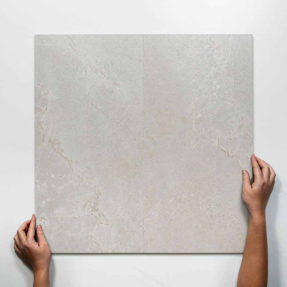 Auralis Off White Honed Porcelain Tile 300 x 600mm