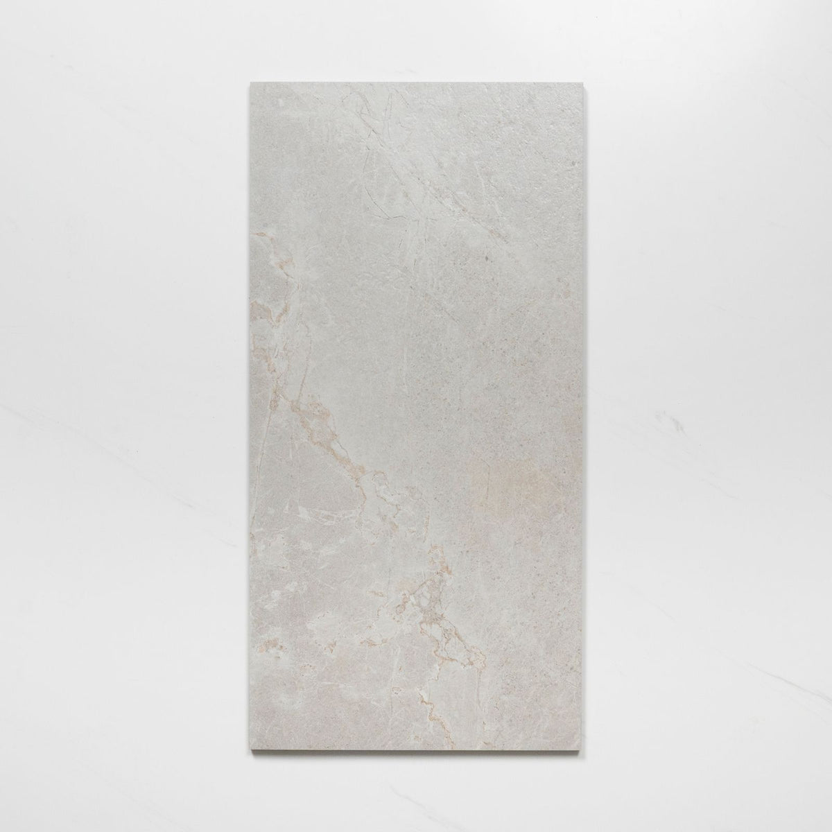 Single Auralis Off White Honed Porcelain Tile 600 x 1200mm 612ARDSVH - The Blue Space