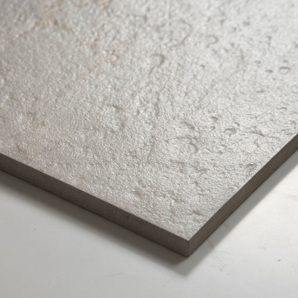 Auralis Off White Honed Porcelain Tile 600 x 600mm