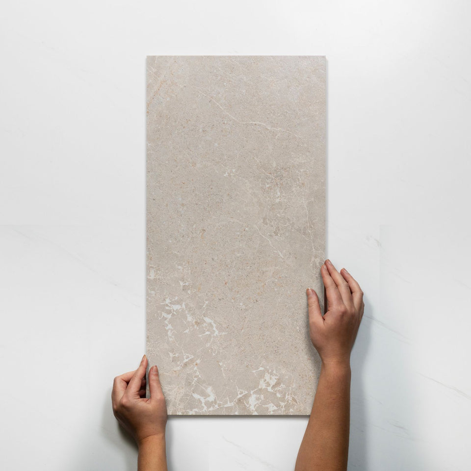Auralis Taupe Honed Porcelain Tile 300 x 600mm