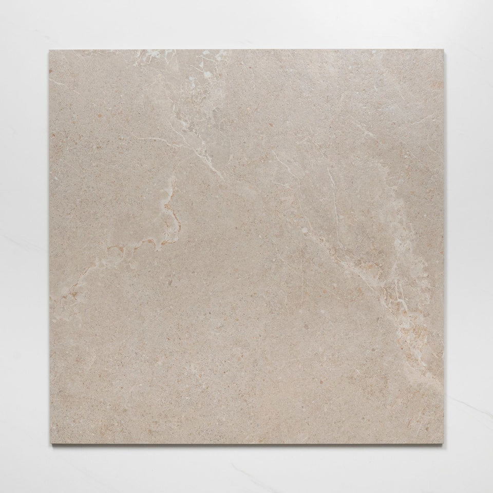 Auralis Taupe Honed Porcelain Tile 600 x 600mm