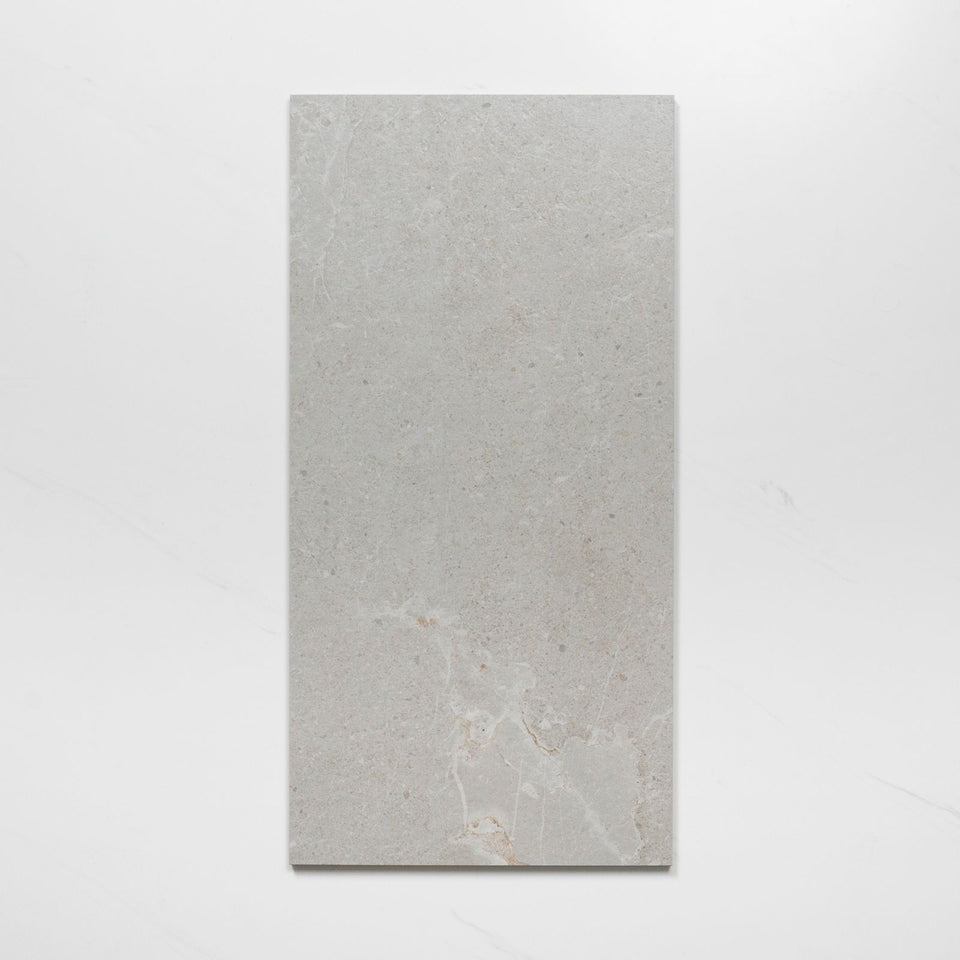 Auralis Warm Grey Honed Porcelain Tile 300 x 600mm
