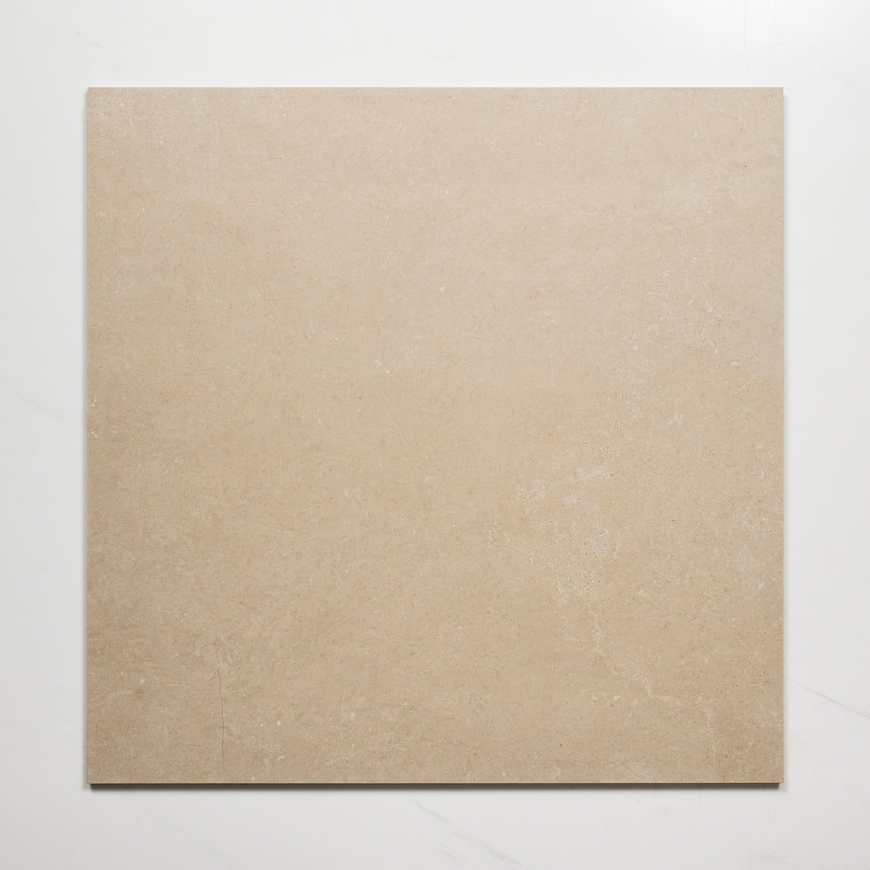 Avedon Beige Limestone Look Porcelain Outdoor Tile P5 600×600mm