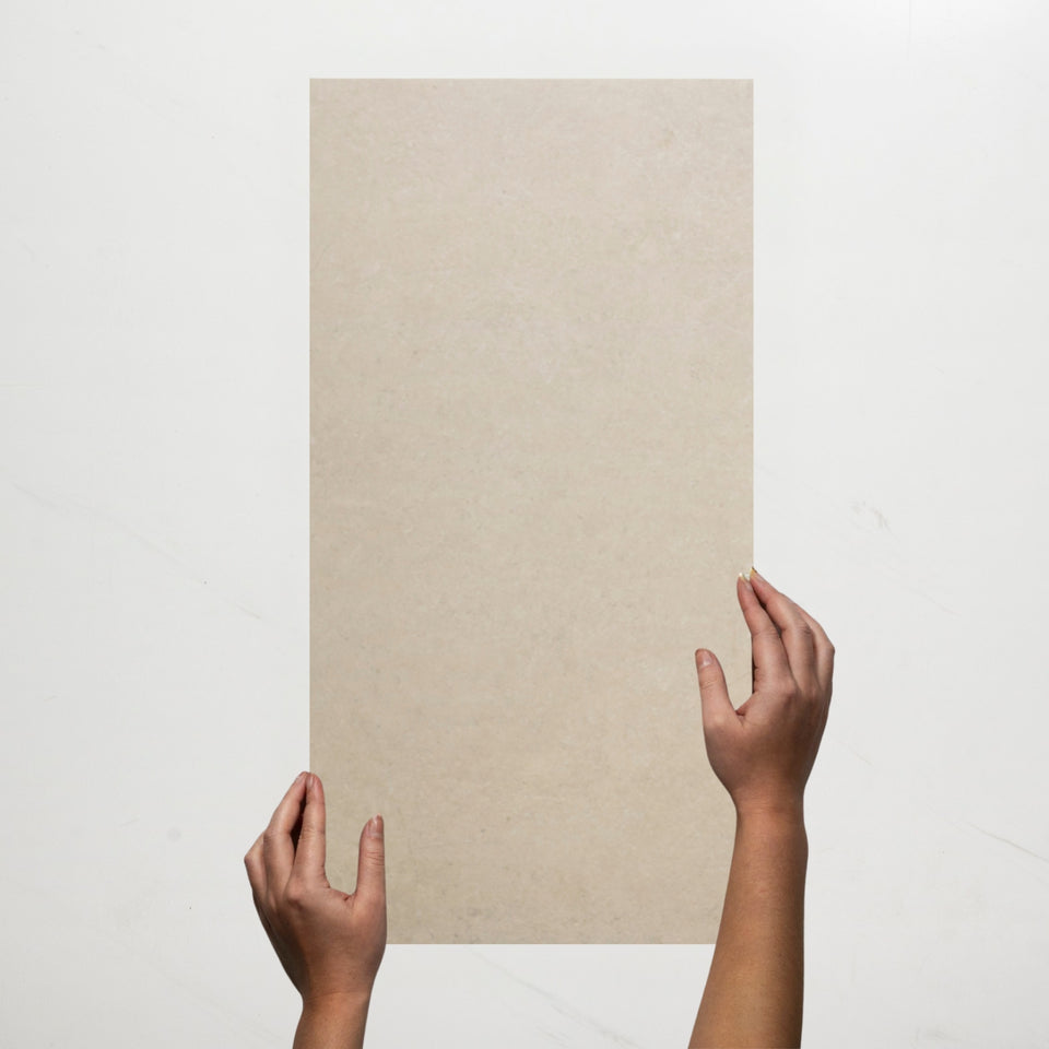 Avedon Chalk Limestone Look Porcelain Tile P3 300×600mm