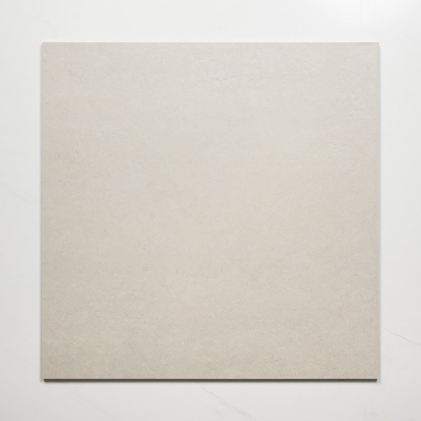 Single No Hand Avedon White Limestone Look Porcelain Outdoor Tile P5 600×600mm PROWHI5 - The Blue Space