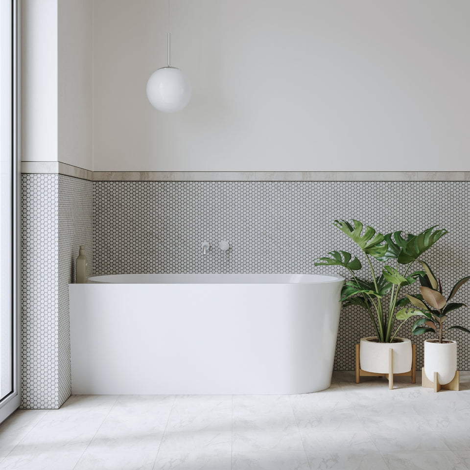 Bao Bon 1700mm Back to Corner Bath