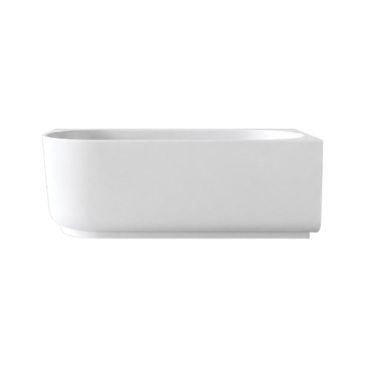 Bao Elegant 1500mm Back to Corner Bath - Matte White BAO200215RM - The Blue Space