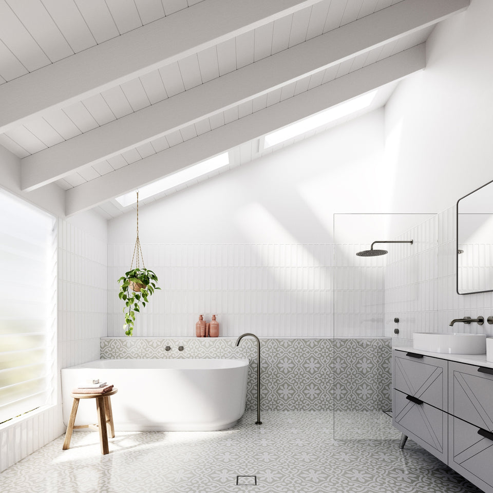 Bao Elegant 1700mm Back to Corner Bath