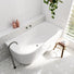 Lifestyle 1 Bao Elegant 1700mm Back to Corner Bath - Matte White - Left Hand Corner BAO200217LM - The Blue Space