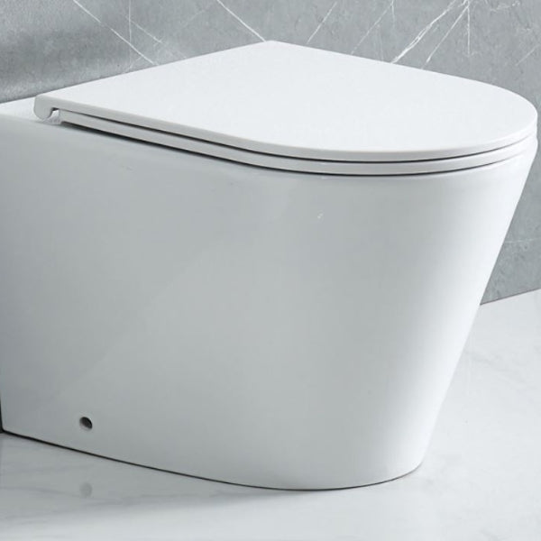 Bao Elegant Rimless Wall Faced Toilet Pan + Seat