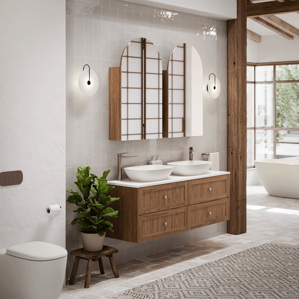 Caroma Contura II 530mm Above Counter Basin - Matte Clay