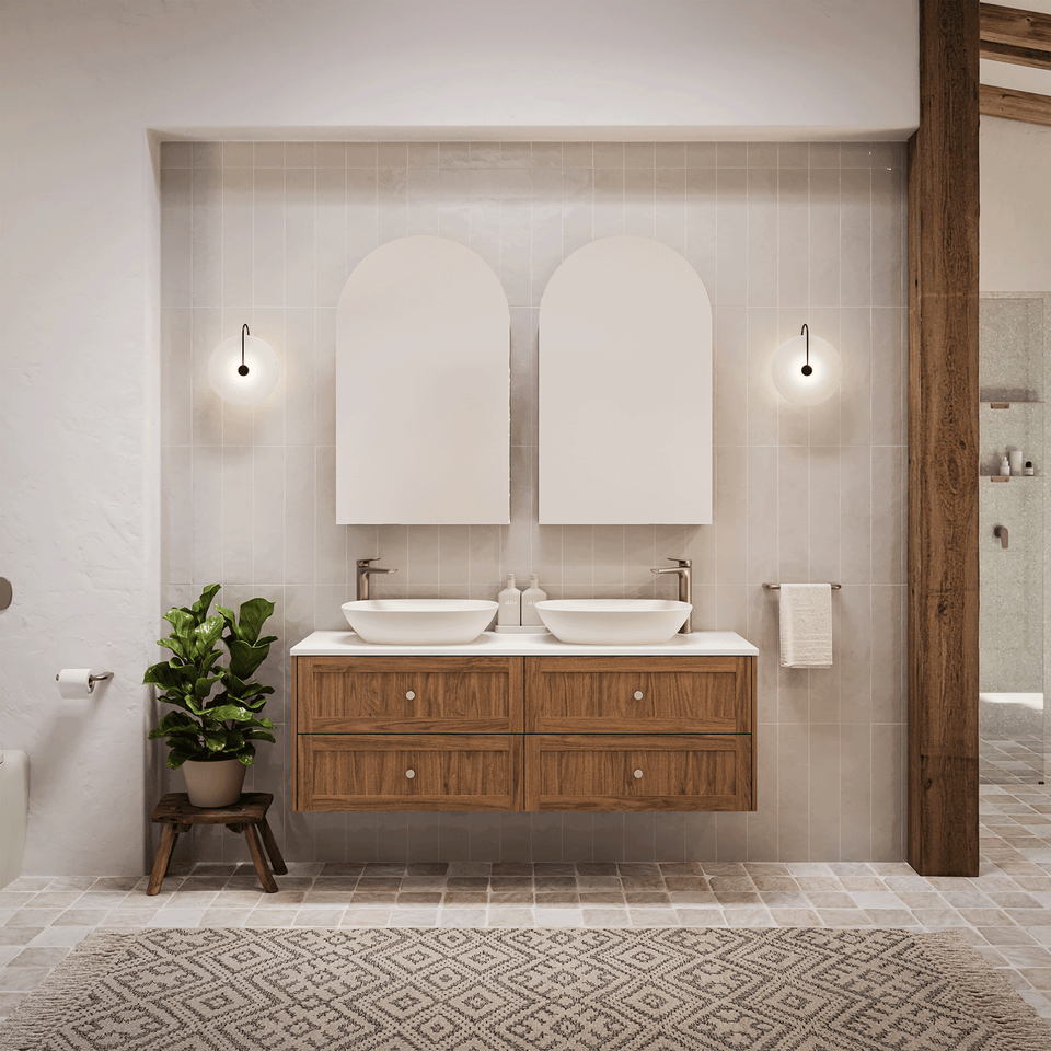 Caroma Contura II 530mm Above Counter Basin - Matte Clay