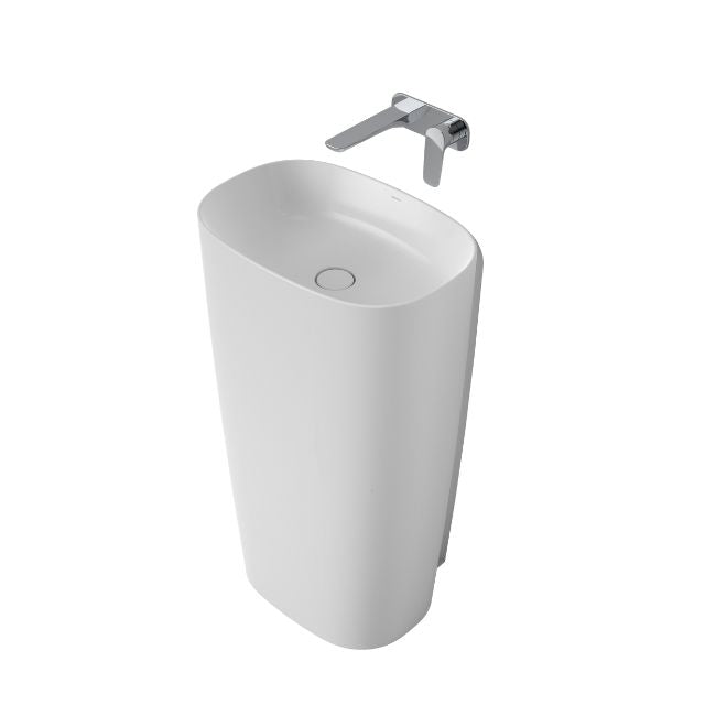 Caroma Contura II 530mm Freestanding Basin - White