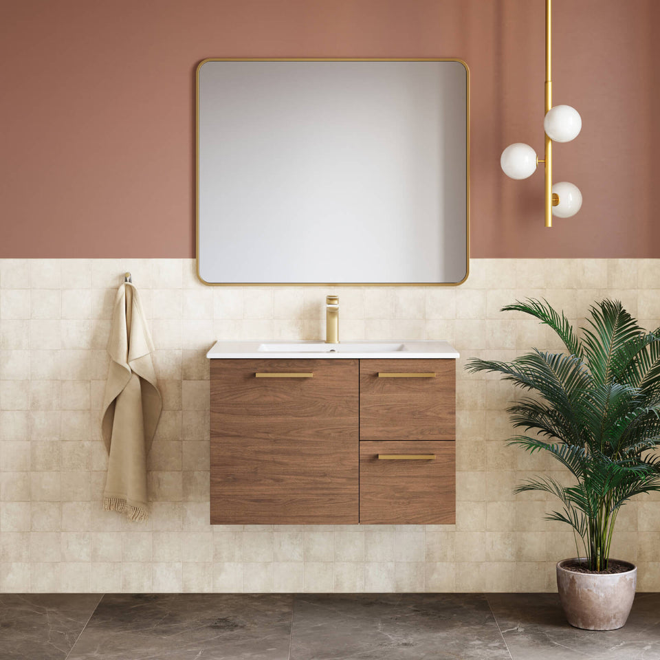 Caroma Contura II Basin Mixer - Brushed Bronze
