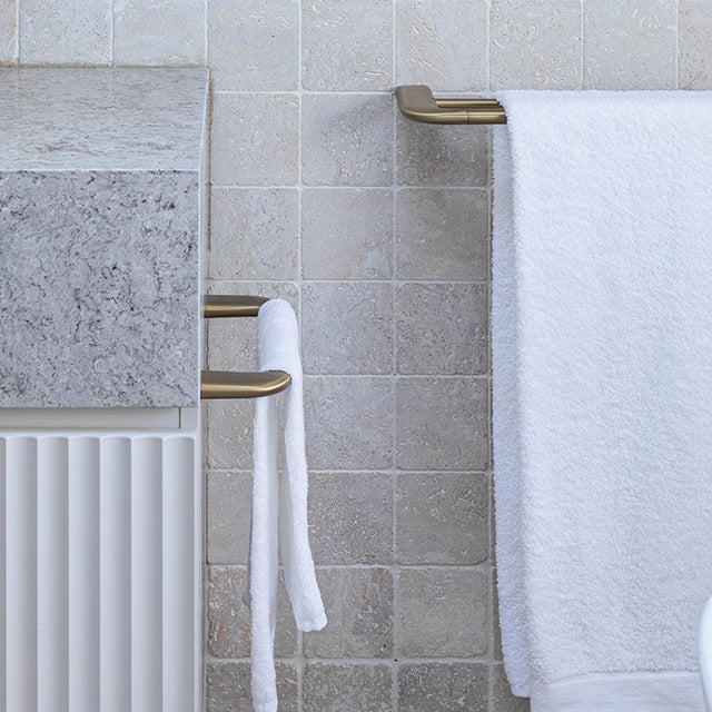 Caroma Contura II Hand Towel Rail - Brushed Brass