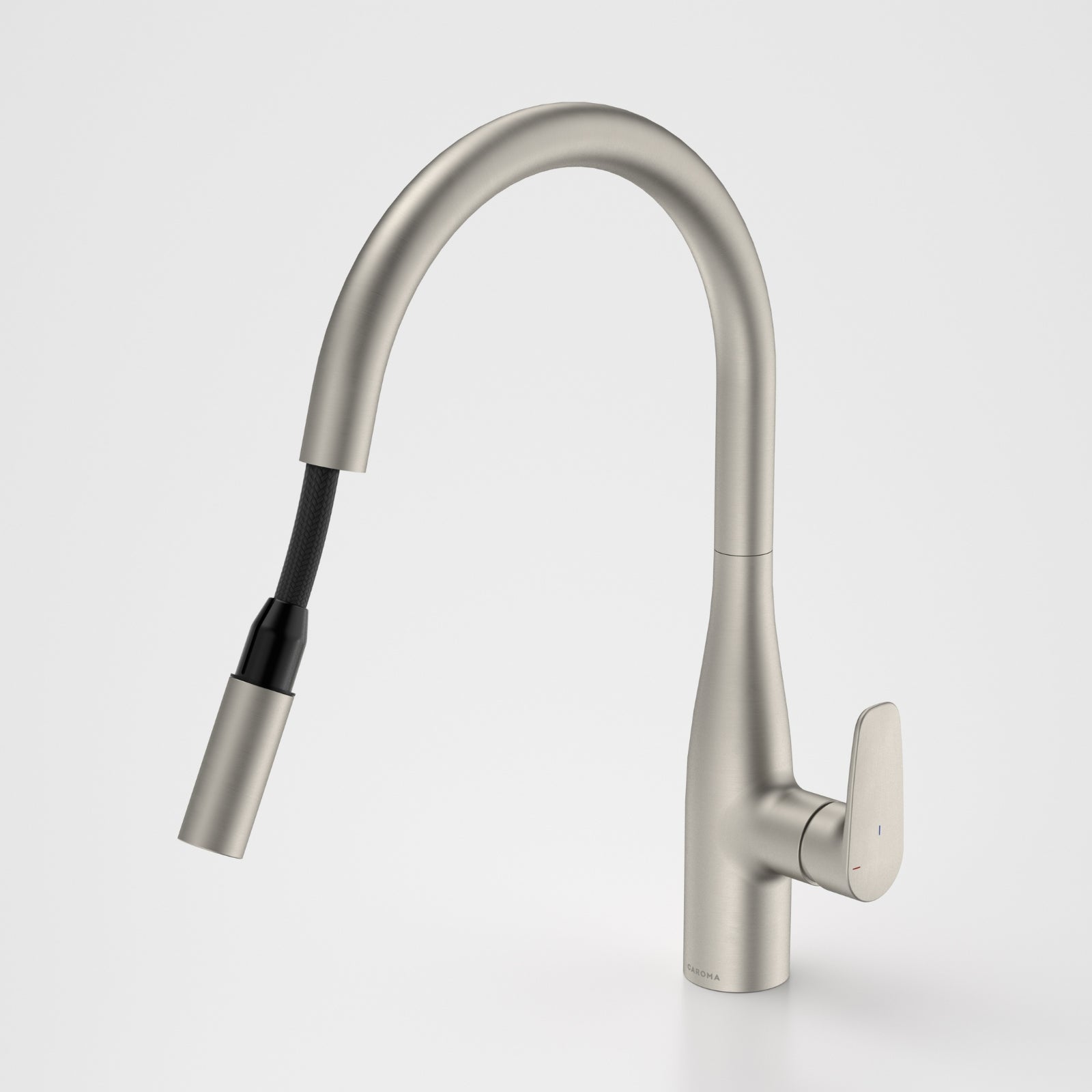 Extend 1 Caroma Contura II Pull Out Sink Mixer - Brushed Nickel 849062BN56AF - The Blue Space