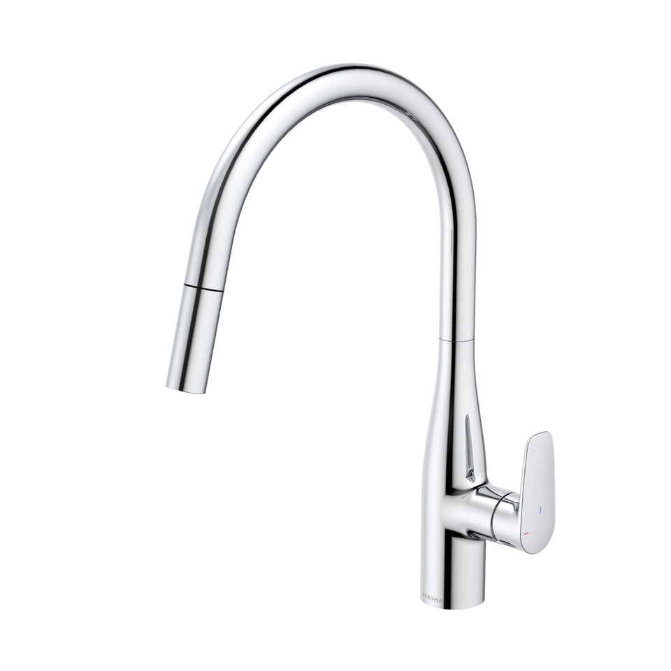 Caroma Contura II Pull Out Sink Mixer - Chrome